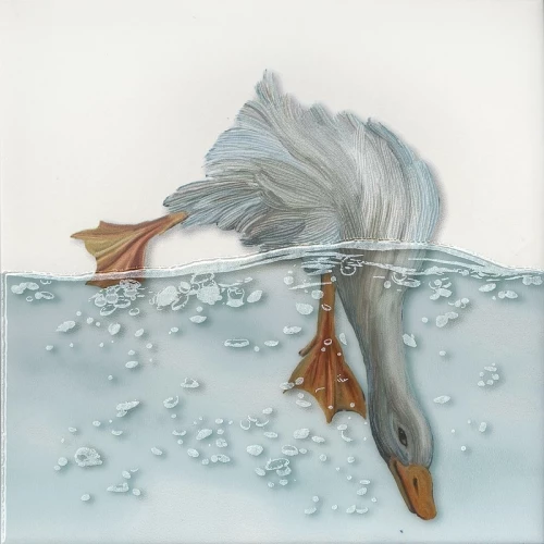 Декор Kerama Marazzi Чудо-озеро 1 полуматовый голубой VT/A451/5009 20x20 см