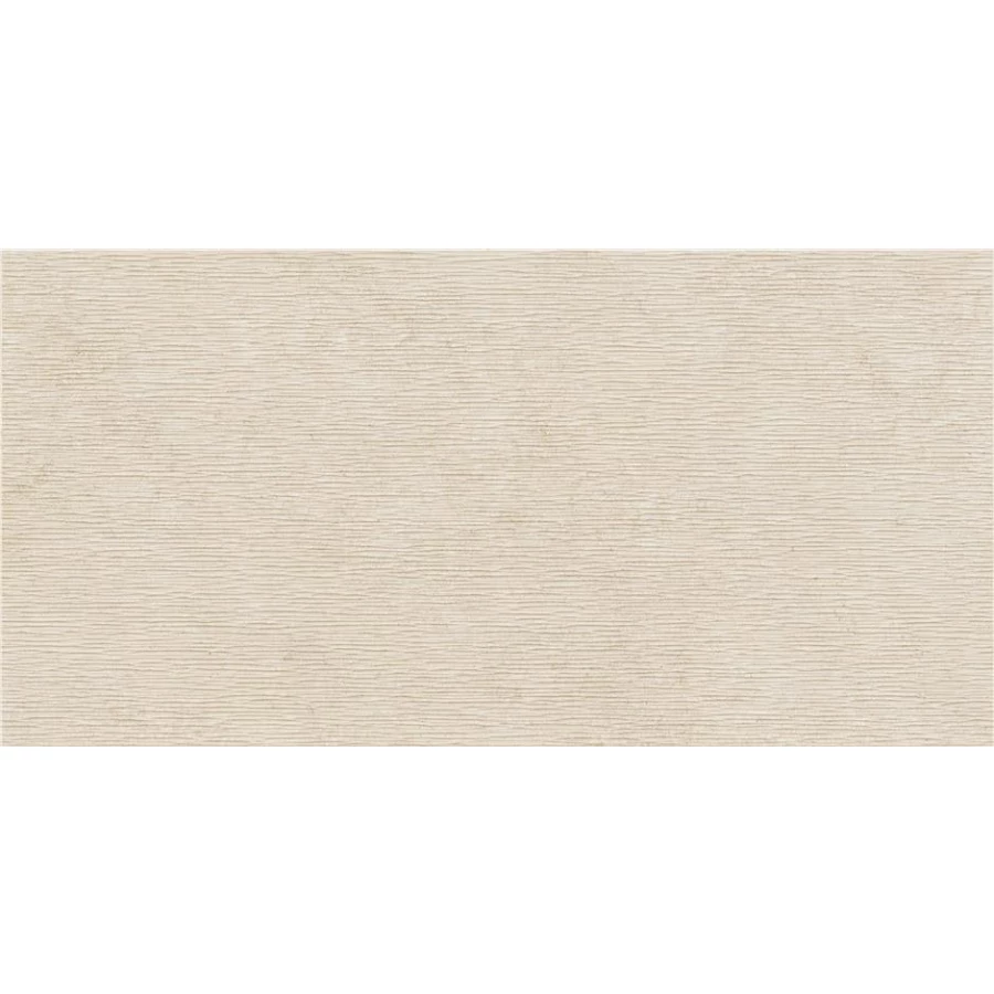 Керамогранит Keratile Oregon Groove Cream Mt матовый бежевый CAN5ORVEPDPA 120х60 см