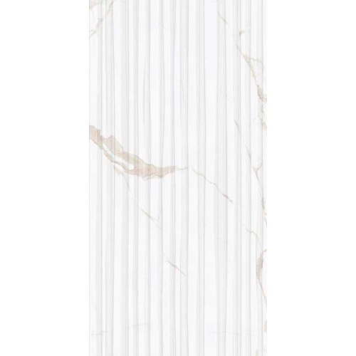 Настенная плитка Eurotile Statuario Gold Decor 60х30 см