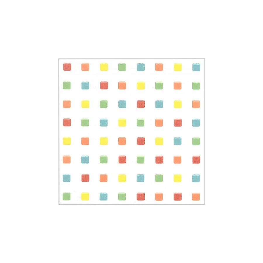 Декор Kerama Marazzi Большое путешествие белый 20х20 см