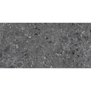 Керамогранит Laparet Ceppo Nero PRO структурный R10Soft STR матовый графитовый 120х60 см