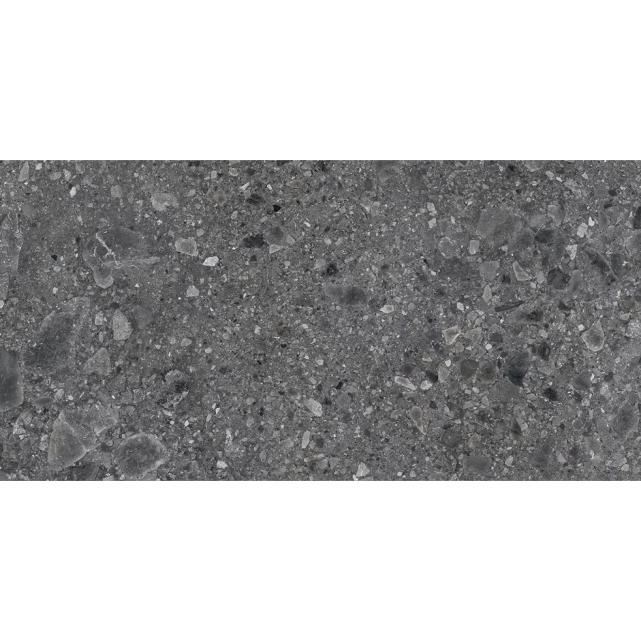 Керамогранит Laparet Ceppo Nero PRO структурный R10Soft STR матовый графитовый 120х60 см
