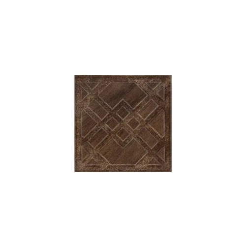 Керамогранит Cerdomus Антикьюуе Геометрие Валнут / Antique Geometrie Walnut матовый коричневый 20х20 см