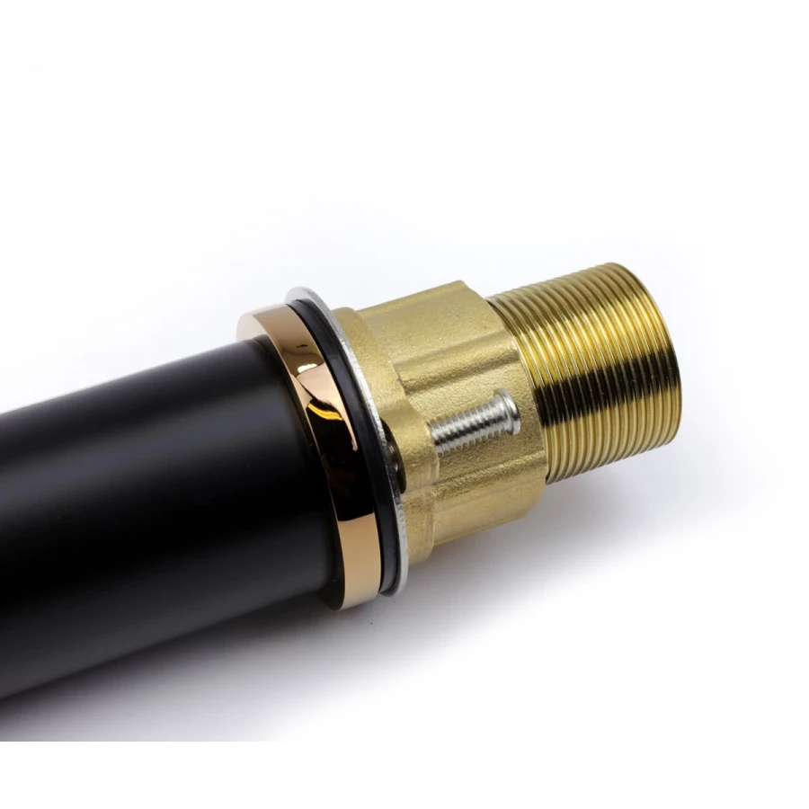 Смеситель высокий Bronze de Luxe Avangarde 2030MH черный, розовое золото