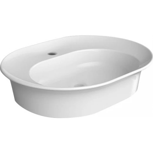 Раковина Kerama Marazzi Canaletto накладная 60 белая глянцевая CN.wb.60