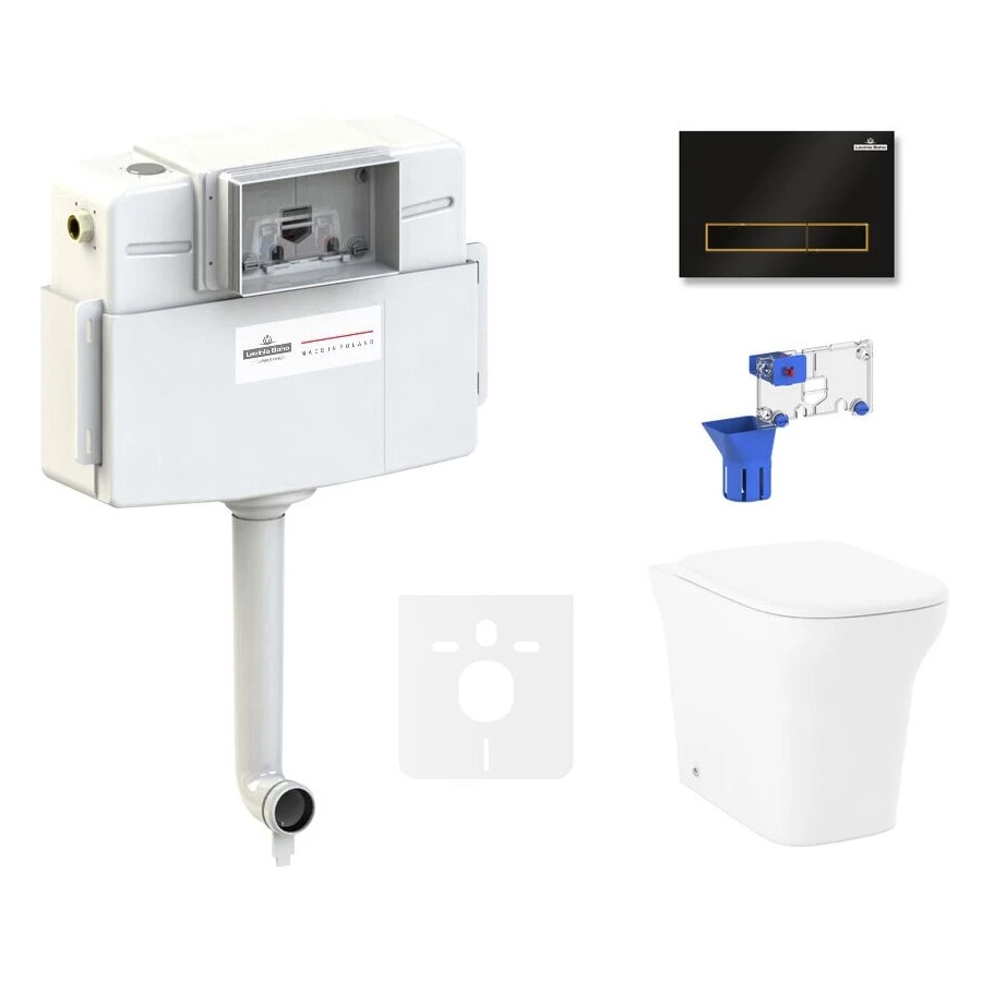 Унитаз Lavinia Boho Relfix Bristol 87551061 (комплект 5 в 1)