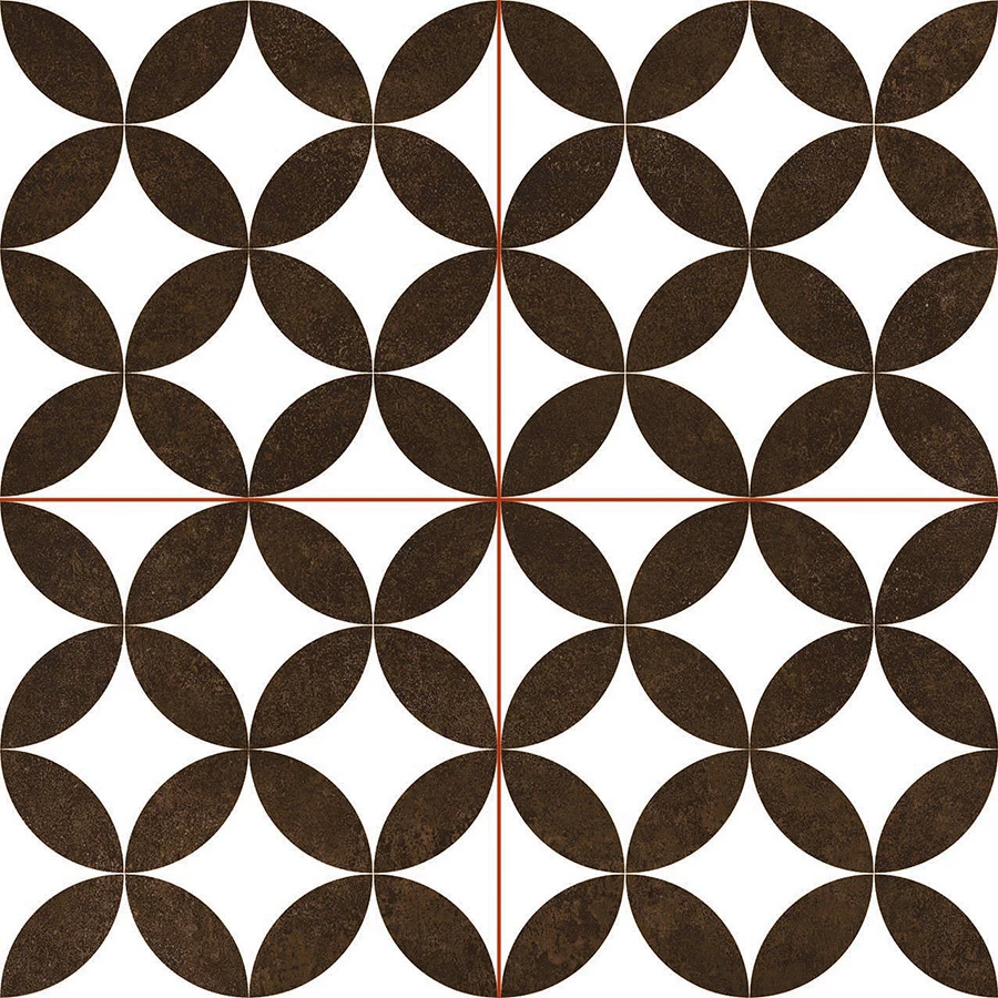 Плитка керамическая Nice Ker Шик Роы / Chic Roy полуматовая коричневая NKR_CH_RO_ROY_DP 45,2х45,2 см