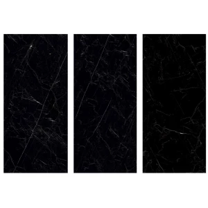 Керамогранит StaroSlabs Matt Nero Marquina матовый черный 86459801 270х120 см