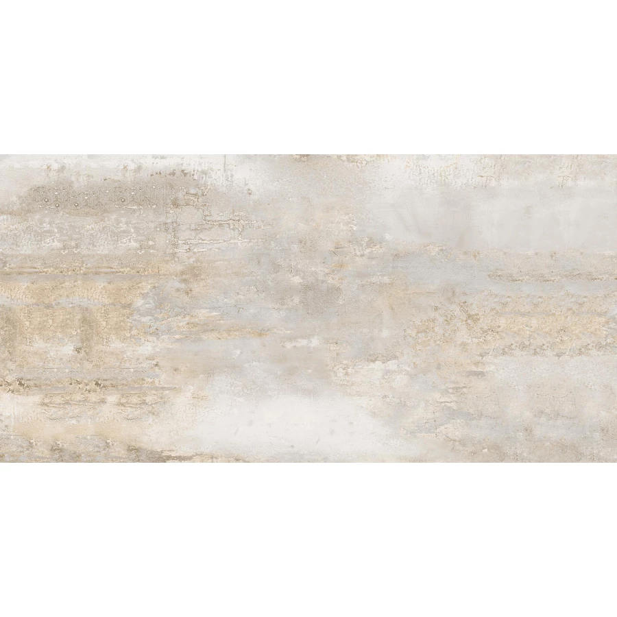 Керамогранит Decovita Pav. Cement white HDR Stone белый 120*60 см