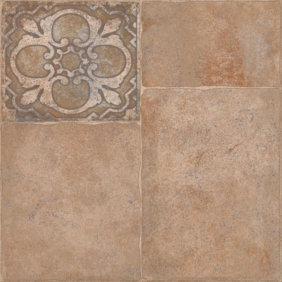 Керамогранит El Molino Argos Copper матовый красный 58x58 см