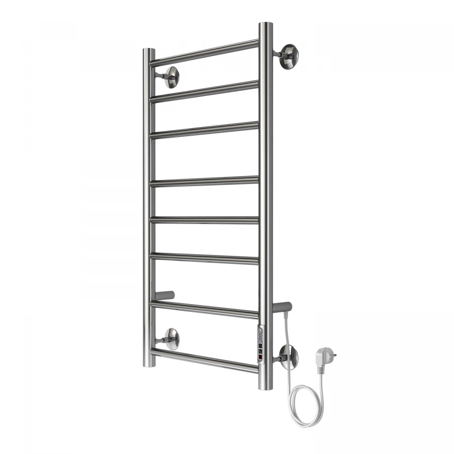 Полотенцесушитель электрический Azario Parma 8 секций тен справа хром AZ10848 40x80 см