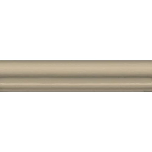 Бордюр Kerama Marazzi Багет Клемансо бежевый темный 3х15 см