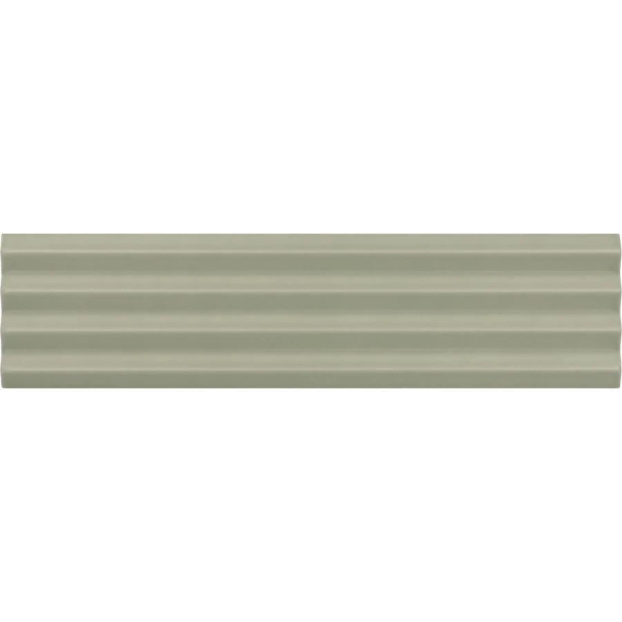 Плитка настенная Equipe Коста Нова Праиа Тансы Греен Матт / Costa Nova Praia Tansy Green Matt EQ-5 матовая зеленая 28509 20х5 см