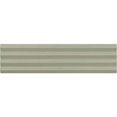 Плитка настенная Equipe Коста Нова Праиа Тансы Греен Матт / Costa Nova Praia Tansy Green Matt EQ-5 матовая зеленая 28509 20х5 см