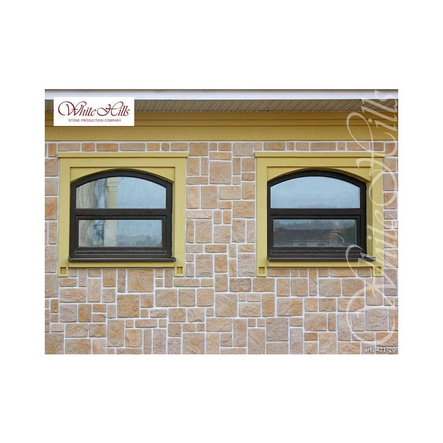 Искусственный камень White Hills Девон 421-20 8-28х8-28х1,5-2,5 см