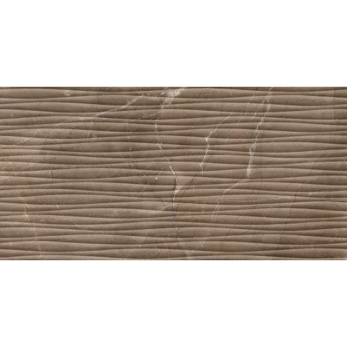 Плитка настенная Cube Mumbai Coffee Waves 60х30 см