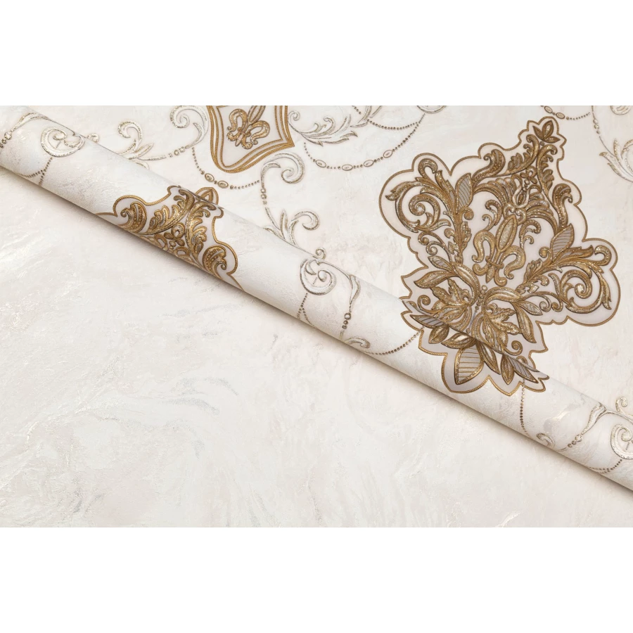 Обои флизелиновые Palitra Life Geneva Палитра бежевые PL72174-29 1,06х10,05 м