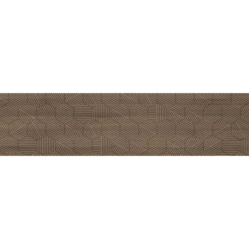 Керамогранит Керамика Будущего Граните Вуд Классик Декор темно-коричневый LMR 120x29,5 см