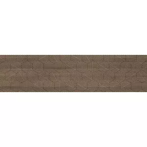 Керамогранит Керамика Будущего Граните Вуд Классик Декор темно-коричневый LMR 120x29,5 см