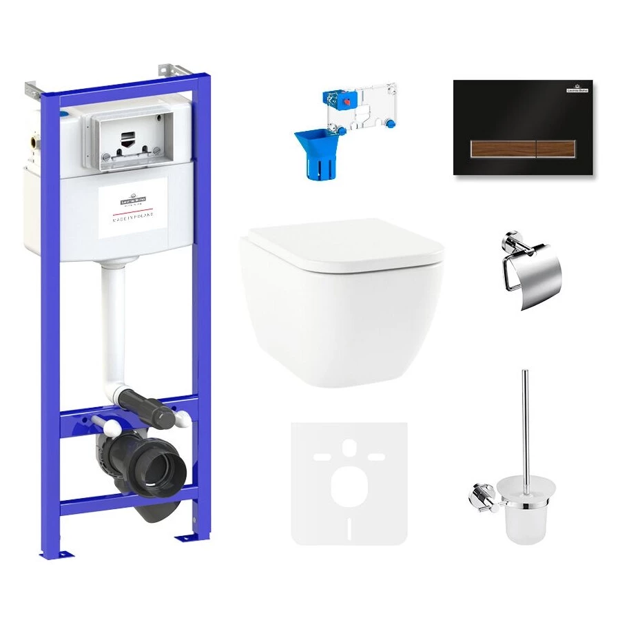 Унитаз Lavinia Boho Relfix One Compacto 75110311 (комплект 9 в 1)