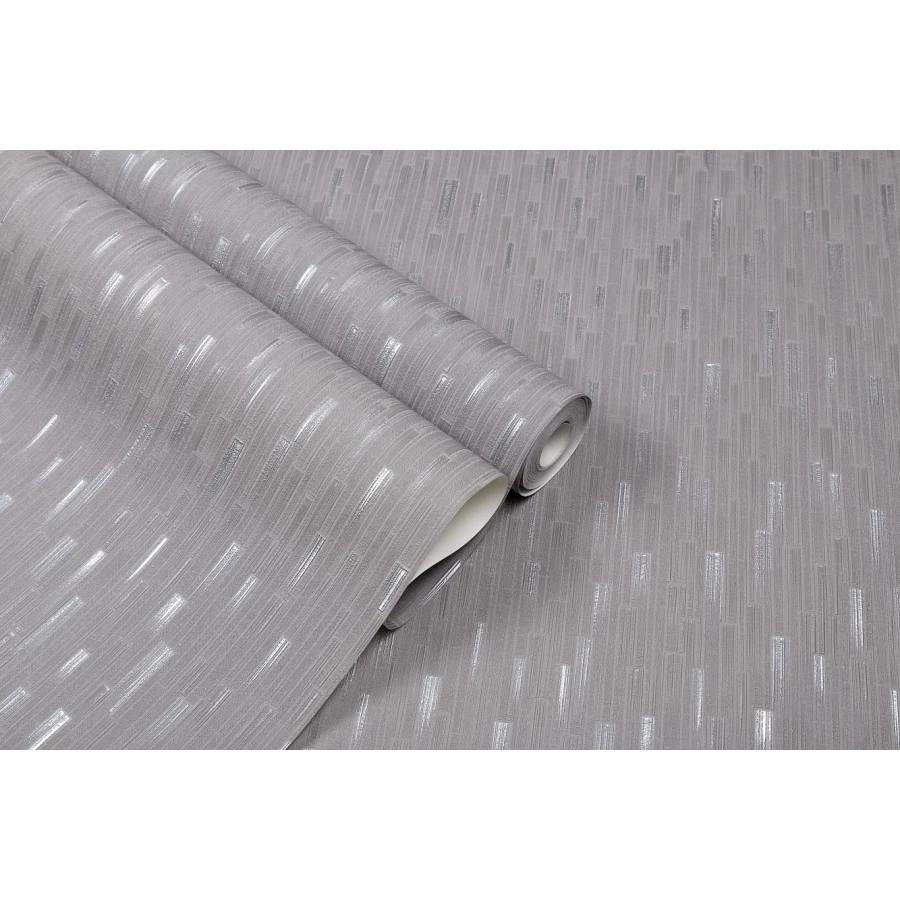 Обои флизелиновые Palitra Home Crystal HomeColor серые HC72125-45 1,06х10,05 м