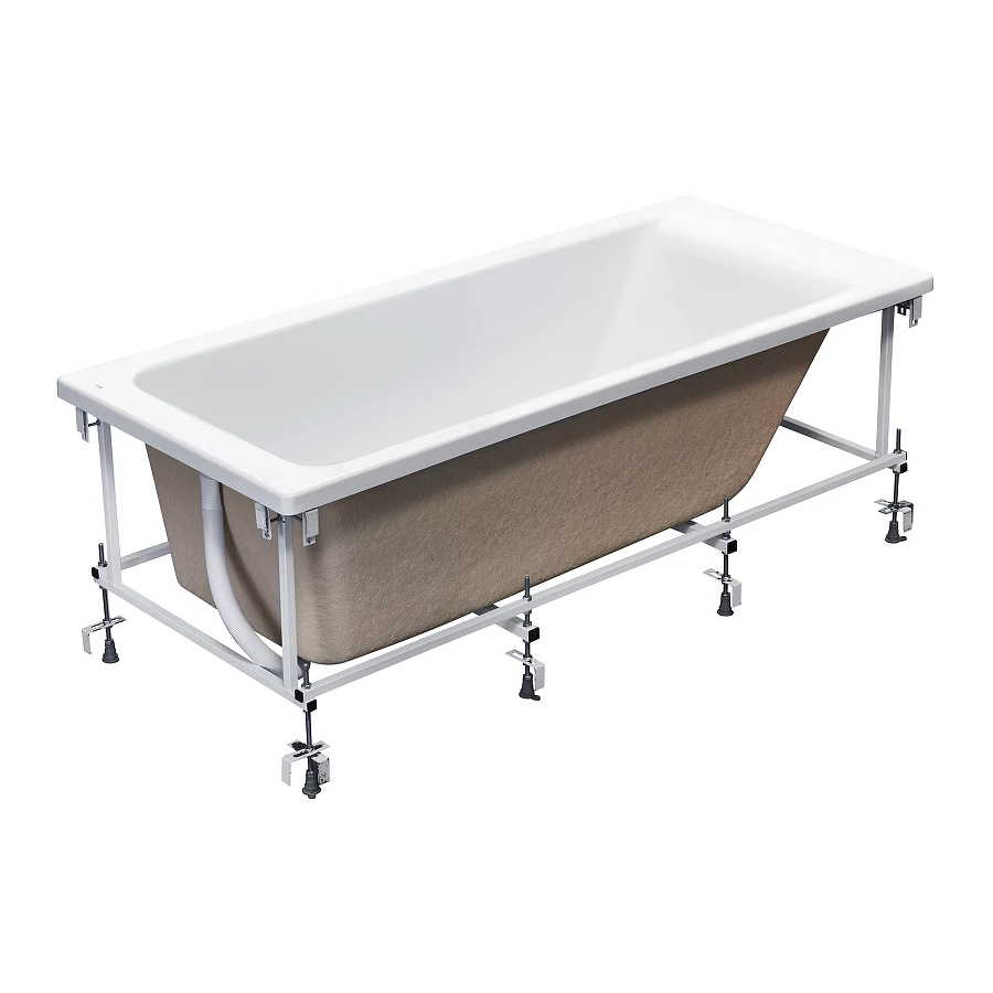 Ванна акриловая Roca Easy прямоугольная белая Z.RU93.0.762.4 170x80 см