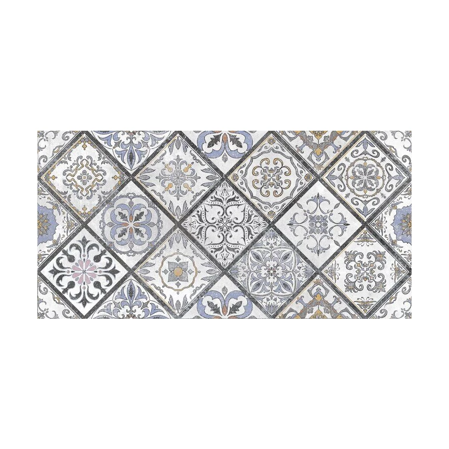 Плитка настенная Laparet Etnis мозаика серый 30х60 см