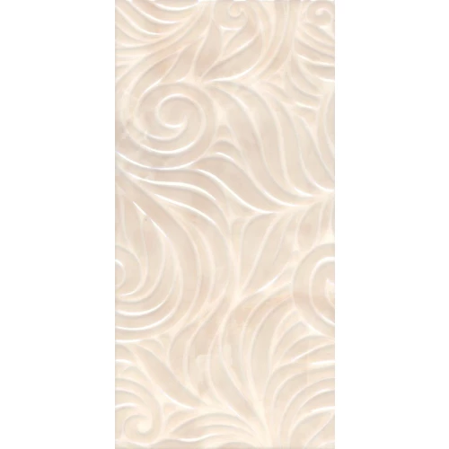 Плитка настенная Kerama Marazzi Вирджилиано структура обрезная глянцевая бежевая 1,62 м2 11105R 60x30 см