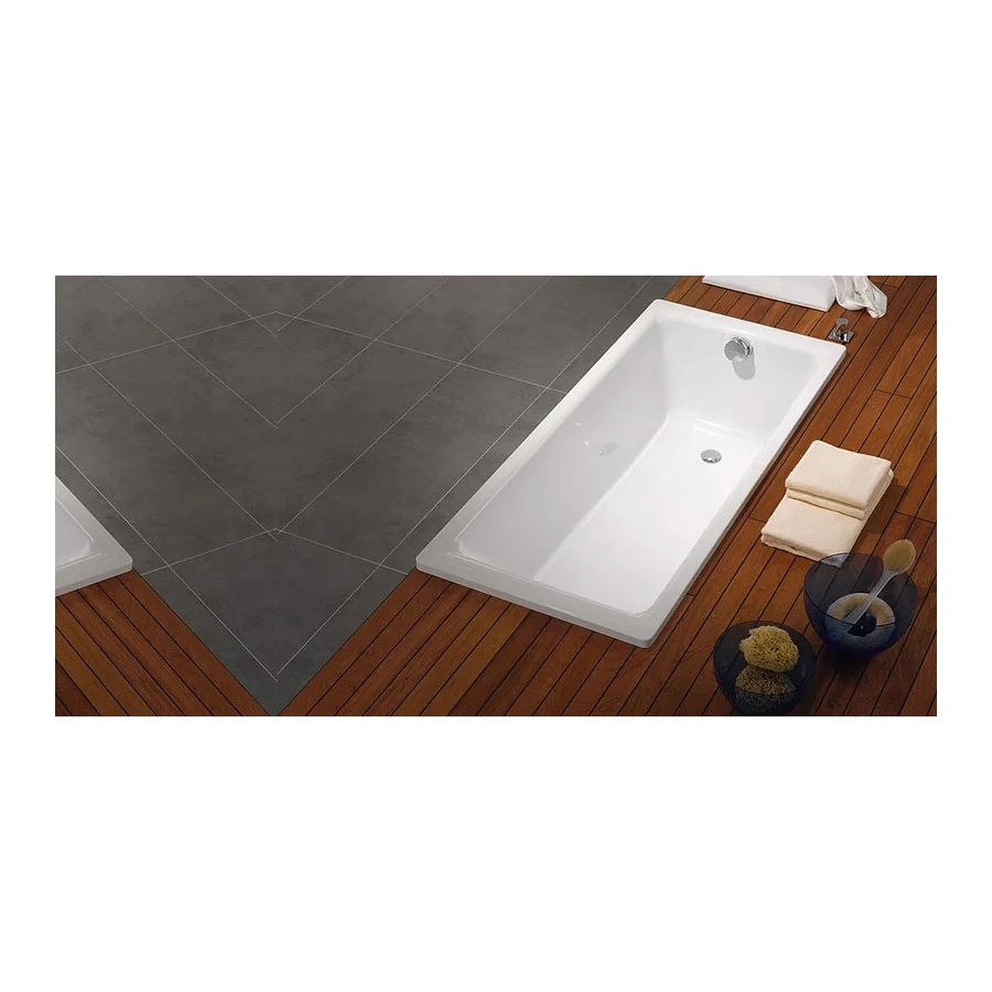Стальная ванна Kaldewei Puro easy-clean mod 652 256200013001 170x75 см