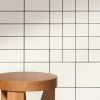 Плитка настенная Mutina Дин Вхите Матт / Din White Matt матовая белая KGDM21 15х7,4 см