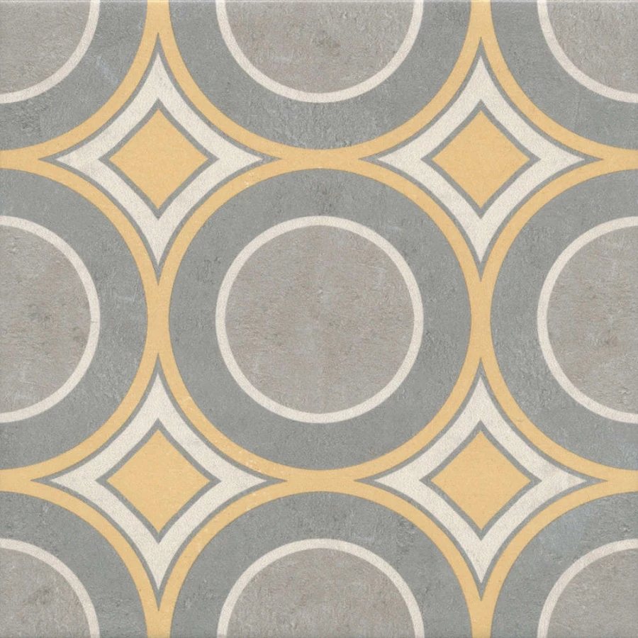 Плитка настенная Kerama Marazzi Эрмитаж 7 Декор матовый серый VT/A466/5009 20x20 см