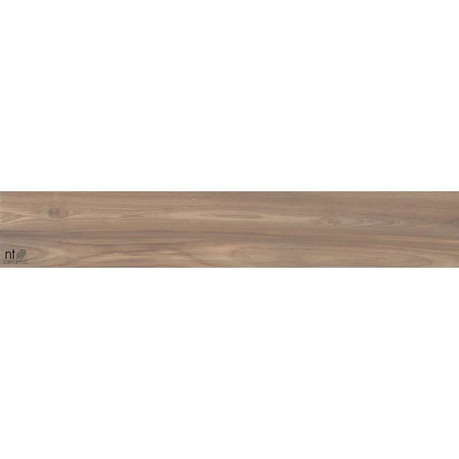 Керамогранит NT Ceramic Wood Coffee Матовый NTT93104M 120х20 см