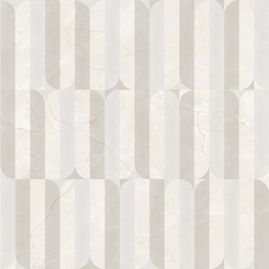 Панно Laparet Sensio crema глянцевый обрезной кремовый OS\A416\3X\13142R 90х90 см