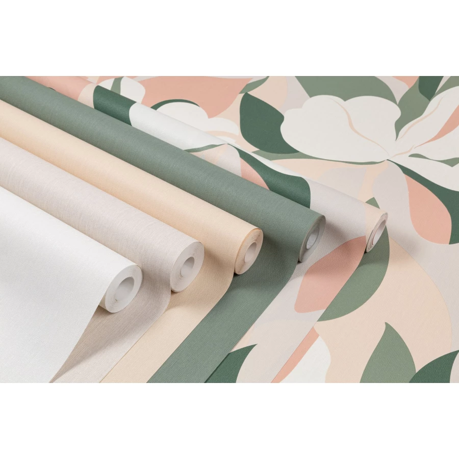 Обои флизелиновые Palitra Life Tropic розовые PL72419-71 1,06х10,05 м