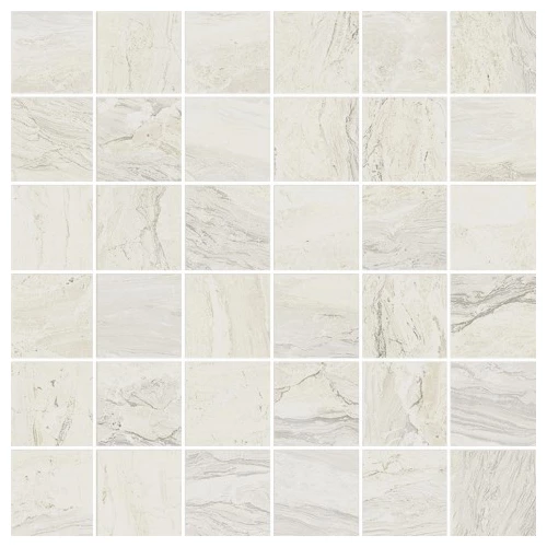 Мозаика Ascot Gemstone Mosaico White глянцевая белая 31.6х31.6 см