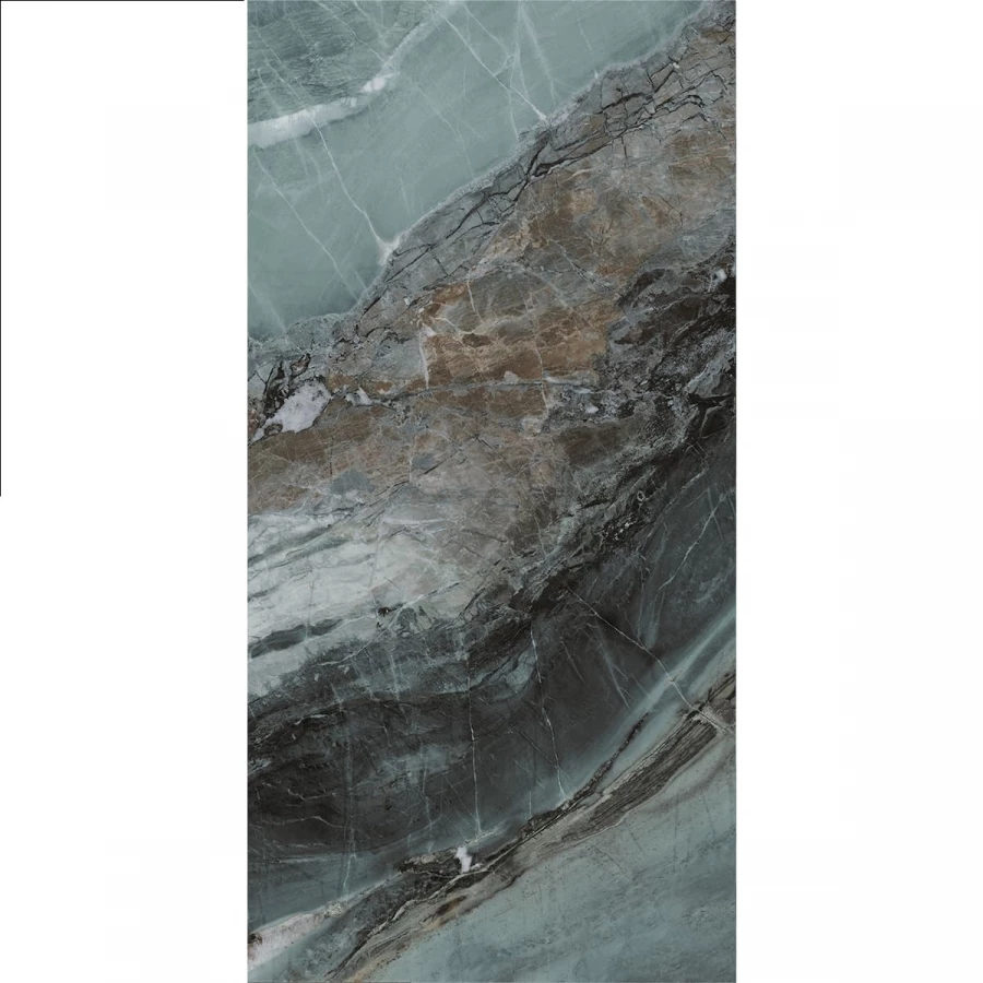 Керамогранит Planet Ceramics SLS75806C глянцевый многоцветный 150х75 см