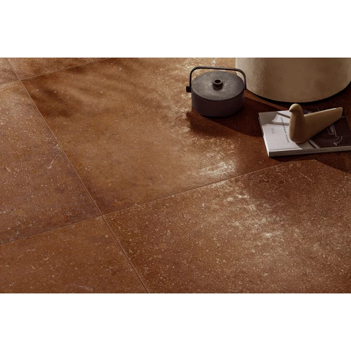 Керамогранит Isla Tiles Pomposa Siena Vellum терракотовый 60х60 см
