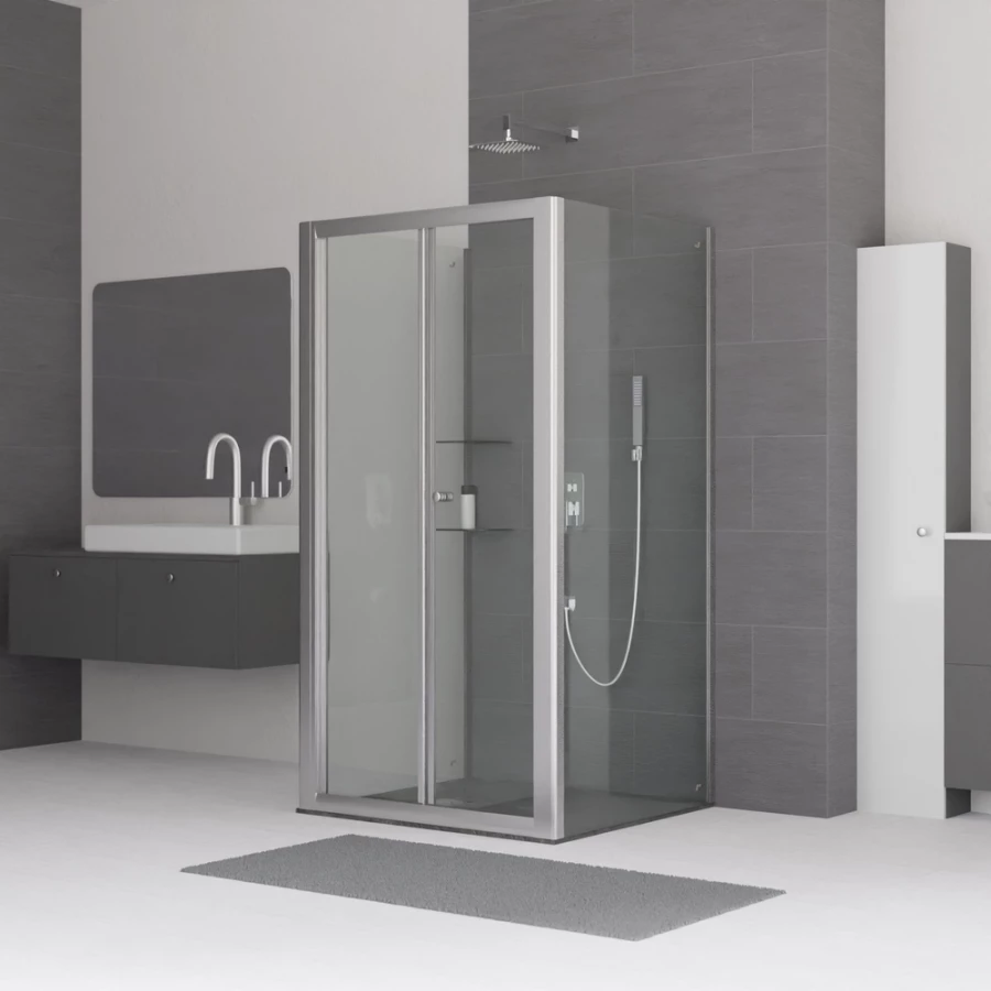 Душевой уголок RGW CL-41 P CL-21 + 2Z-12 Прозрачное 04094190-11P 90х100 см