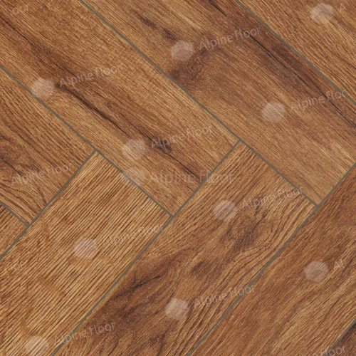 Ламинат Alpine Floor Herringbone 10 Дуб Калабрия LF107-09 33 класс 10 мм
