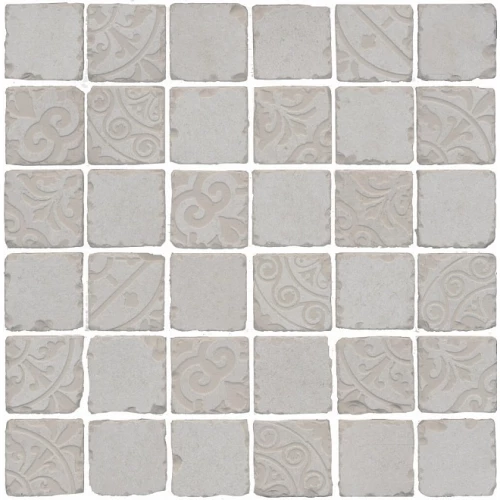 Керамогранит Kerama Marazziо Про Фьюче Декор мозаичный матовый светло-серый SBM005\DD6403 30x30 см