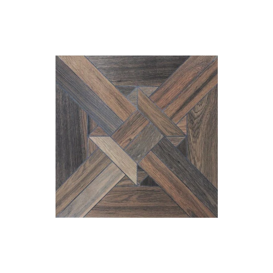 Плитка напольная Евро-Керамика Мадрид коричневый 33х33 см