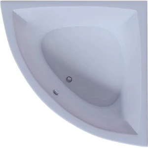 Ванна акриловая Aquatek Юпитер без гидромассажа вклеенный каркас UPT150-0000026 150х150 см