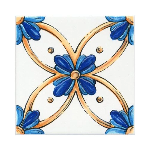 Вставка Kerama Marazzi Капри майолика 9,8х9,8