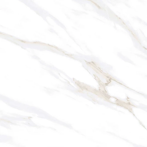 Керамогранит Ceradim Calacatta Clarity Gold белый Полированный 80х80 см