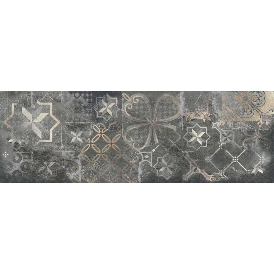 Плитка настенная Delacora Kreo Dark 7 шт в уп 53,508 м в пал WT15KRE07R 74х24,6 см