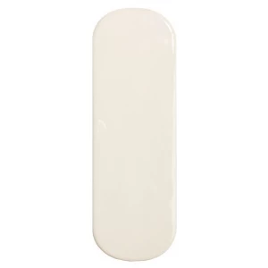 Плитка настенная DNA Calema Oval White Gloss глянцевая белая 16х5,2 см
