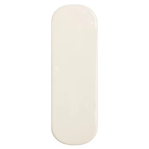 Плитка настенная DNA Calema Oval White Gloss глянцевая белая 16х5,2 см
