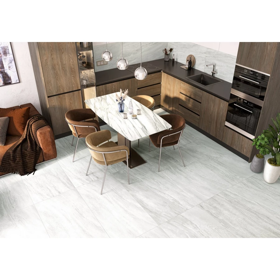 Керамогранит лаппатированный ALMA Ceramica Capriani 2 шт в уп/41,6 м в пал GFA114CPR07L 114х57х0,85 см