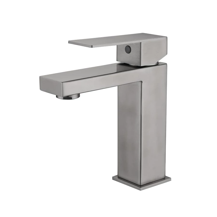 Смеситель для раковины Haiba сталь HB10803-2