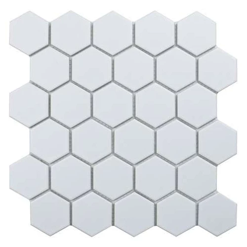 Керамическая мозаика Starmosaic Hexagon small White Glossy 27,8х26,5 см